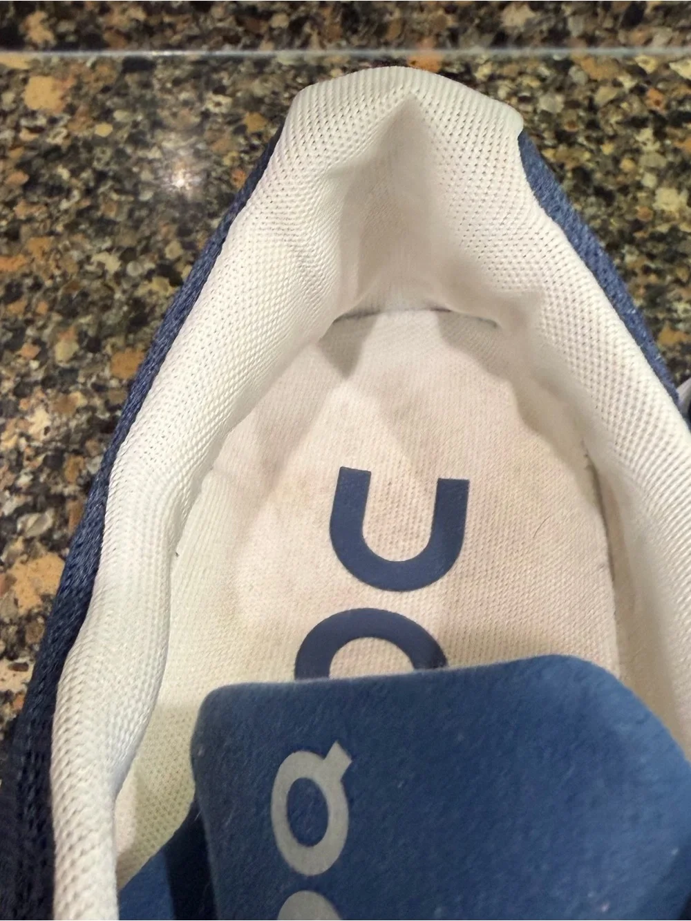 On Running ladies 10.5  Navy Blue Cloud-Style Sneakers
